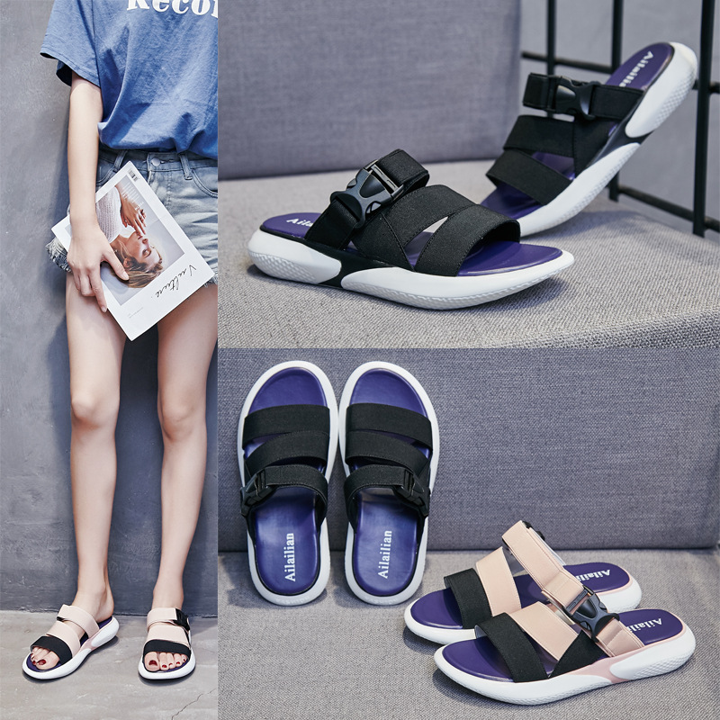 SWYIVY Platform Women Slippers Summer Shoes Casual Flat Non-slip Open-Toe Ladies Outside Beach Flip Flops, Black
SWYIVY Platform Women Slippers Summer Shoes Casual Flat Non-slip Open-Toe Ladies Outside Beach Flip Flops, Black