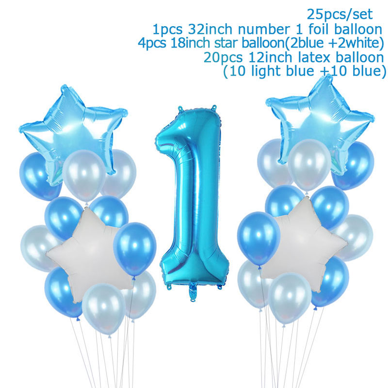 Baby Shower Decoration Balloons Its A Boy Girl Letters Foil Balloon Banner Birthday Decor Gender Reveal Party Supply
