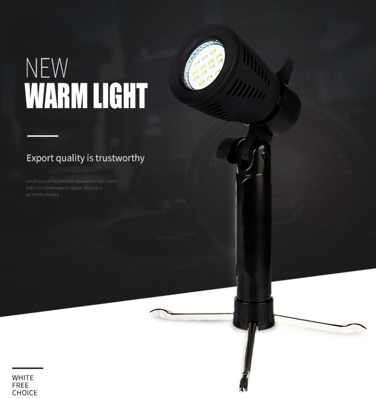 2PCS 3800K or 5500K Small Spot Light 45W LED Photography Studio Light Lamp for Softbox Tent Phone Camera with Tripod Stand
2PCS 3800K or 5500K Small Spot Light 45W LED Photography Studio Light Lamp for Softbox Tent Phone Camera with Tripod Stand