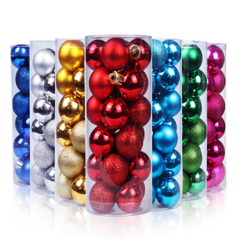 Christmas Ball Decorations 3CM 24PCS Painted Christmas Ball Kit Xmas Tree Pendant Wedding Party Home Hanging Decoration
Christmas Ball Decorations 3CM 24PCS Painted Christmas Ball Kit Xmas Tree Pendant Wedding Party Home Hanging Decoration