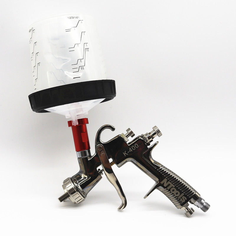 High quality LVLP1.4mm spray gun paint mixing cup air spray gun 600CC paint sprayer with PPS cup and adapter
High quality LVLP1.4mm spray gun paint mixing cup air spray gun 600CC paint sprayer with PPS cup and adapter