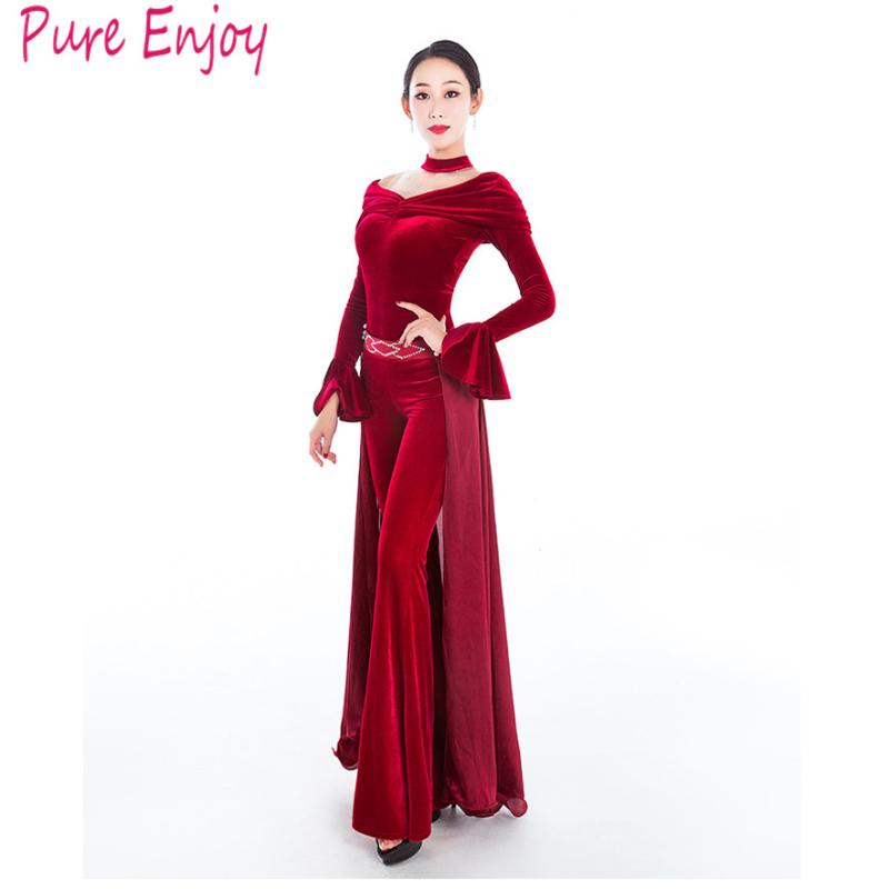 2020 High Cflannel long-sleeved top + pants belly dance exercise belly dance practice clothes suit the Autumn and winter, Red
2020 High Cflannel long-sleeved top + pants belly dance exercise belly dance practice clothes suit the Autumn and winter, Red