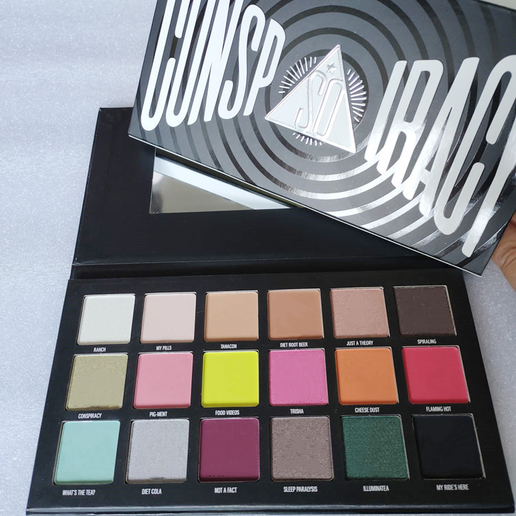 Newest J Star x Shane Dawson Conspiracy eyeshadow palette 18 color Shimmer Matte high quality
Newest J Star x Shane Dawson Conspiracy eyeshadow palette 18 color Shimmer Matte high quality