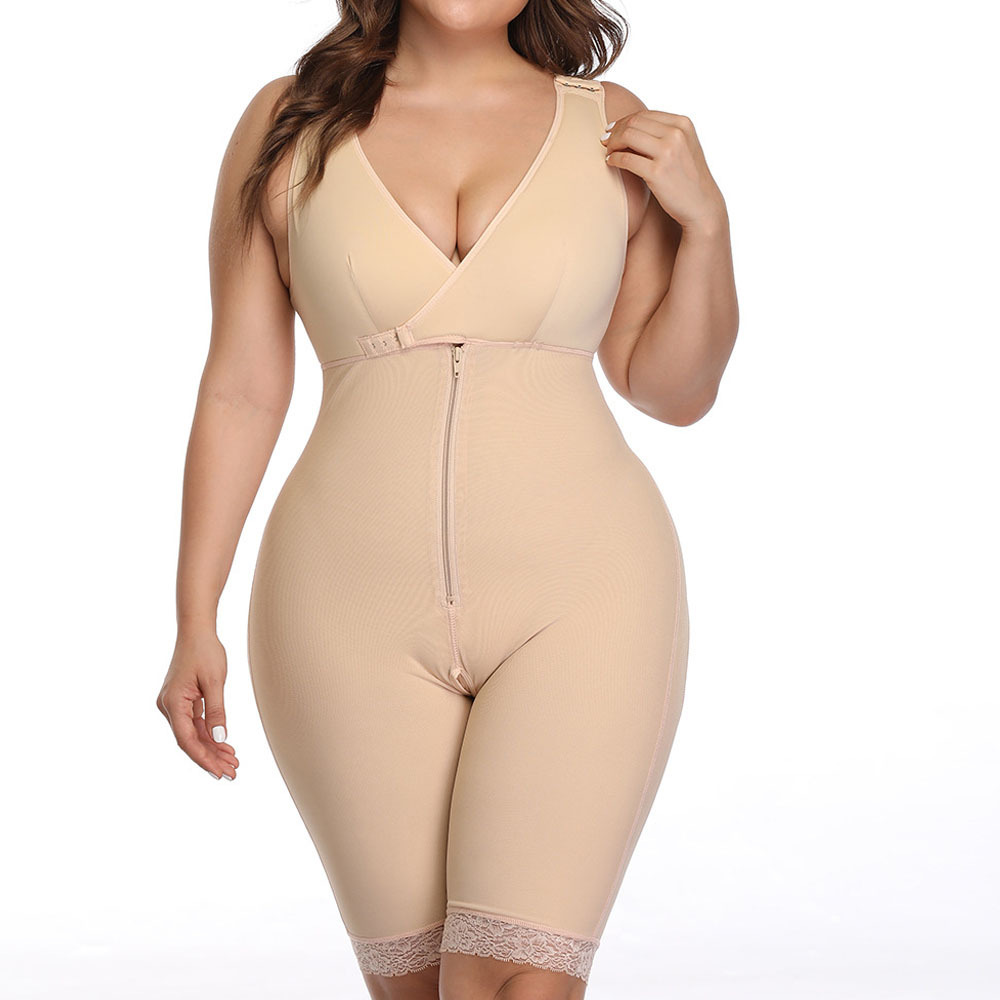 Women Slimming Body Shaper Waist Trainer Modeling Belt Thigh Reducer Tummy Control Butt Lifter Push Up Shapewear Fajas Plus Size T200819