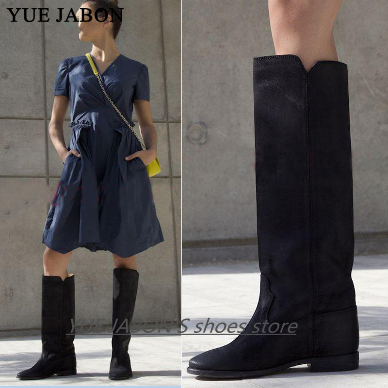 Classic Retro Suede High Boots Embroider Increase heels Long Boots Comfortable Winter Shoes Woman cowboy winter for girls, As pictures
Classic Retro Suede High Boots Embroider Increase heels Long Boots Comfortable Winter Shoes Woman cowboy winter for girls, As pictures