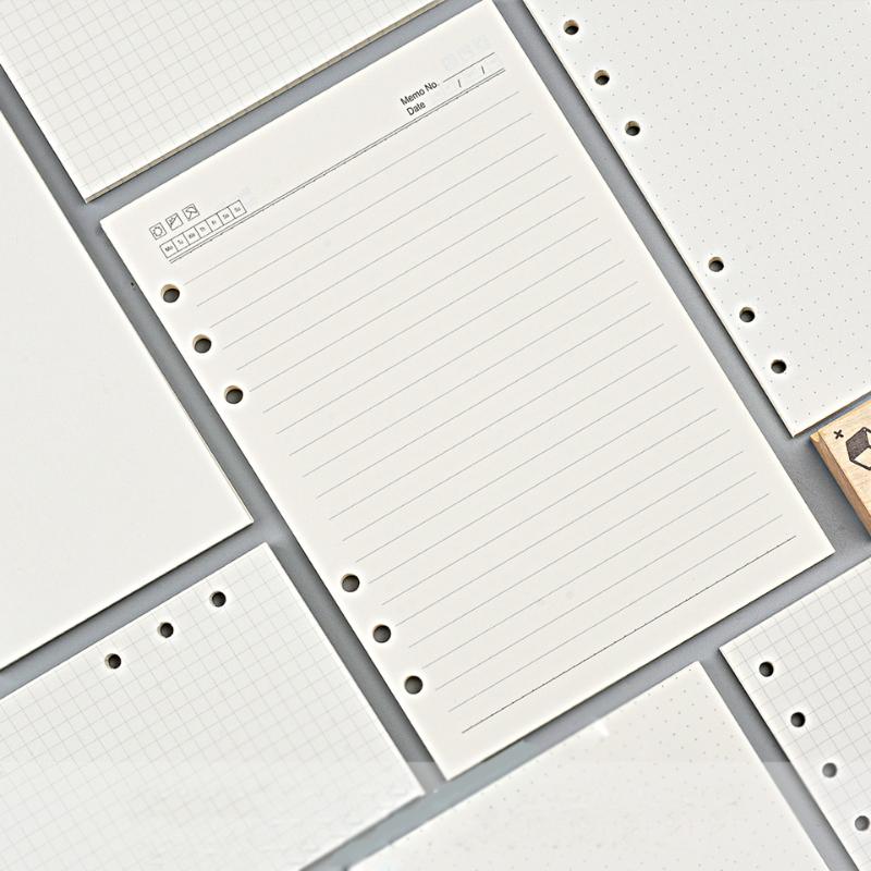

Journal Agenda Plannner Notebook A5 A6 Insert Refills 6 Holes Loose Leaf Spiral Ring Binder Diary Planner Inner Core 100g Paper