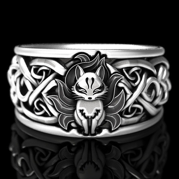 Vintage Animal Fox Men's Band Finger Rings 2020 Fashion Silver Male Jewelry Rings Accessories Size 6-10
Vintage Animal Fox Men's Band Finger Rings 2020 Fashion Silver Male Jewelry Rings Accessories Size 6-10