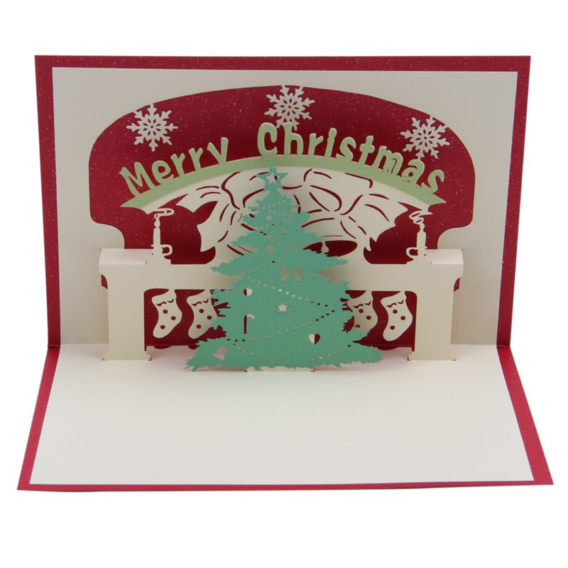 3D -up Christmas Tree Greeting Cards Christmas Greeting Holiday Cards Gifts for Xmas/New Year tree
3D -up Christmas Tree Greeting Cards Christmas Greeting Holiday Cards Gifts for Xmas/New Year tree