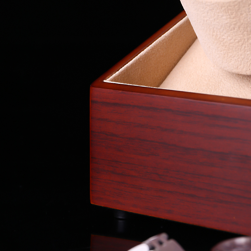 Automatic Single Paint Watch Winder Board Wood Winding Display Jewelry Cabinet Storage Box Case Holder Motor Shaker Watch Mover CX200807
