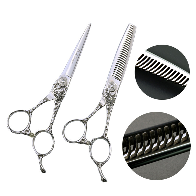 Purple Dragon 6 inch Damascus Willow Germany Hair Scissors Set Professional Retro Pattern Hairdressing Scissors for Barber
Purple Dragon 6 inch Damascus Willow Germany Hair Scissors Set Professional Retro Pattern Hairdressing Scissors for Barber