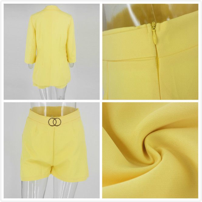 Work OL Suit Female Blazer And Pants Suit Set Female Coat V Neck Sexy Chic Suit Women Office Sets 2 Pieces Outfits Feminino