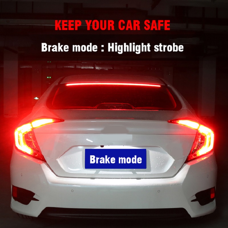 12V Flexible Car Additional Brake led Lights Red Flasher Flowing Led strip 100cm Stop Signal LED Warning Light Waterproof
12V Flexible Car Additional Brake led Lights Red Flasher Flowing Led strip 100cm Stop Signal LED Warning Light Waterproof