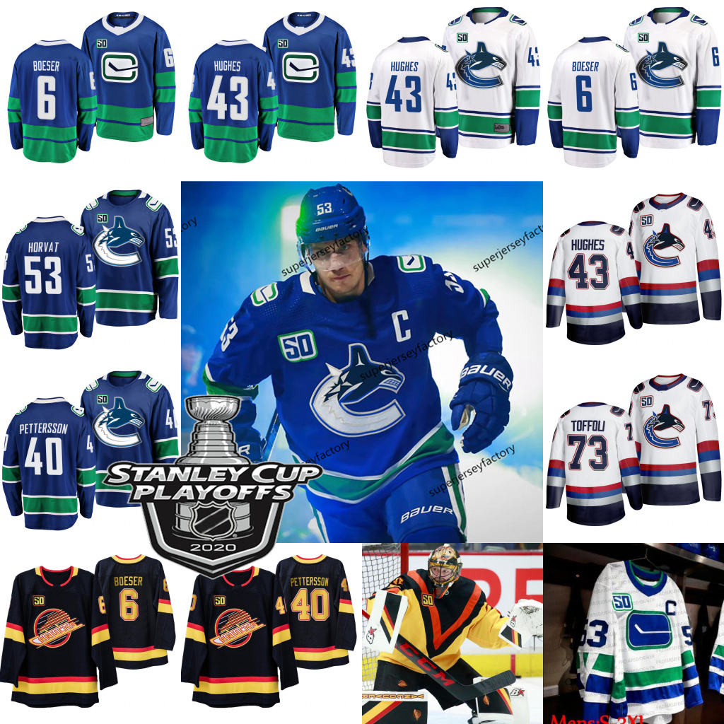 53 Bo Horvat Captain Vancouver Canucks 2020 Stanley Cup Playoffs Quinn Hughes Brock Boeser Elias Pettersson Jacob Markstro Roussel Jersey, Black;red
53 Bo Horvat Captain Vancouver Canucks 2020 Stanley Cup Playoffs Quinn Hughes Brock Boeser Elias Pettersson Jacob Markstro Roussel Jersey, Black;red