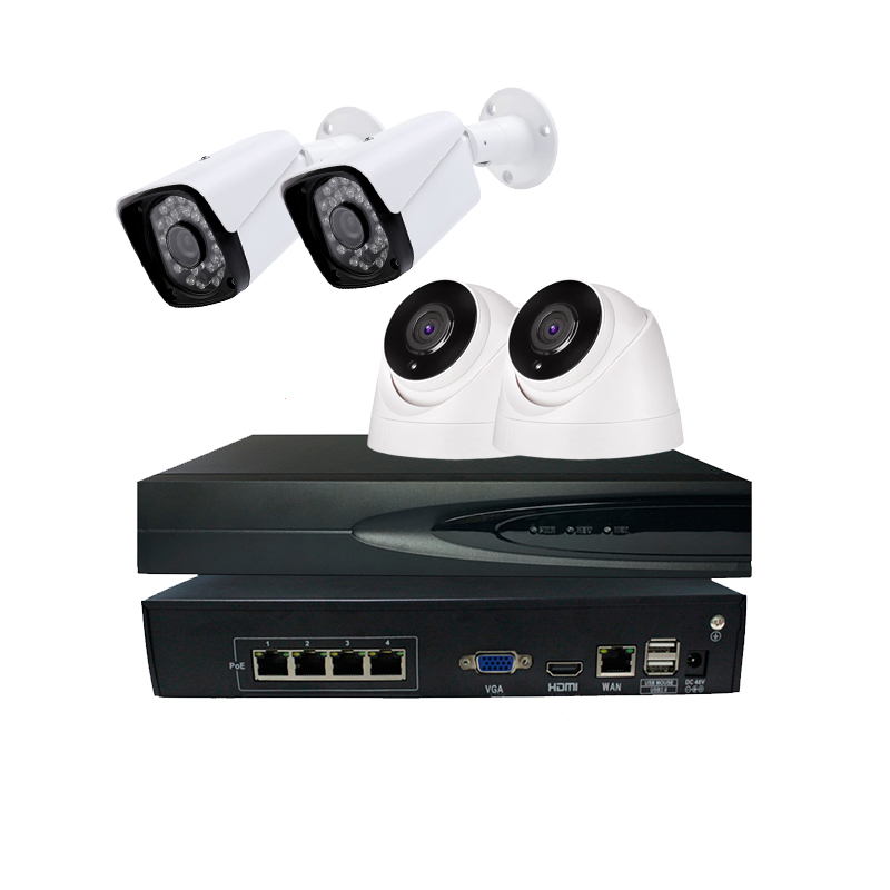 4CH 48V POE NVR System 3MP POE Indoor and Outdoor IP Camera CCTV Home Security System
4CH 48V POE NVR System 3MP POE Indoor and Outdoor IP Camera CCTV Home Security System