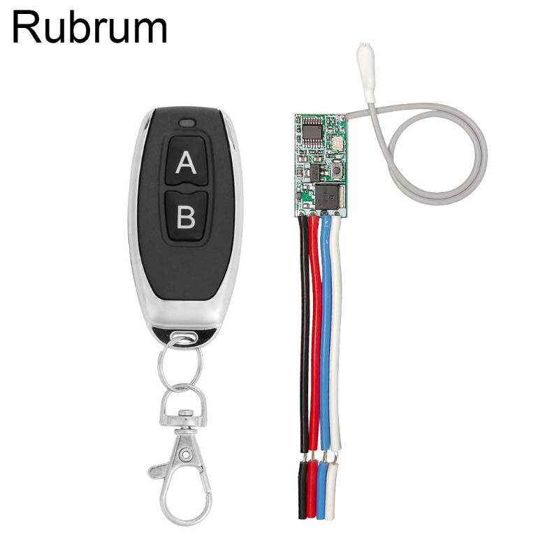 Rubrum 433mhz DC 3.6V 6V 12V 24V 1CH Mini Relay Wireless RF Remote Control Switch LED Lamp Controller Micro Receiver Transmitter
Rubrum 433mhz DC 3.6V 6V 12V 24V 1CH Mini Relay Wireless RF Remote Control Switch LED Lamp Controller Micro Receiver Transmitter