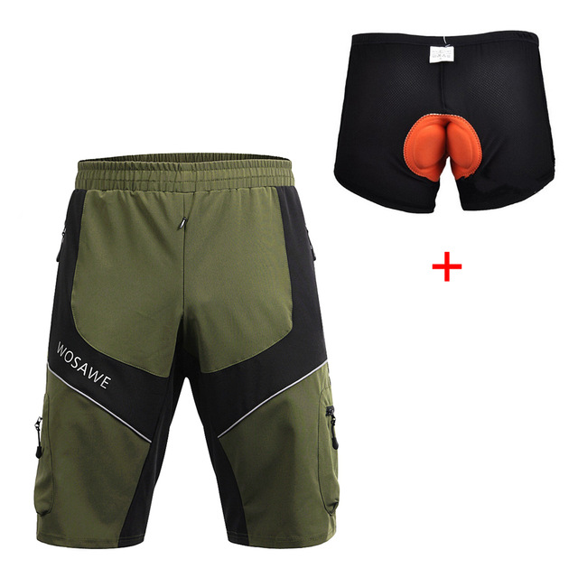WOSAWE Cycling Shorts Men Mountain Bike Men Bicycle Shorts Downhill Motocross Riding with 3D Gel Padded Underwear
WOSAWE Cycling Shorts Men Mountain Bike Men Bicycle Shorts Downhill Motocross Riding with 3D Gel Padded Underwear