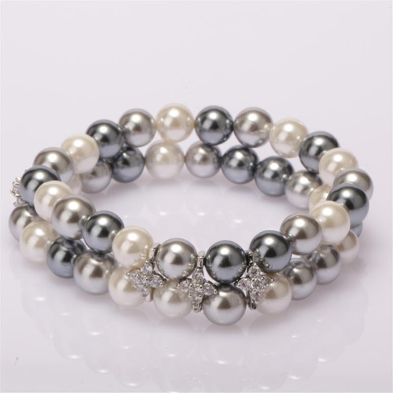 white cz flower charm double layer white pink grey round pearl beads beaded bracelets for woman elegant daily jewelry
white cz flower charm double layer white pink grey round pearl beads beaded bracelets for woman elegant daily jewelry
