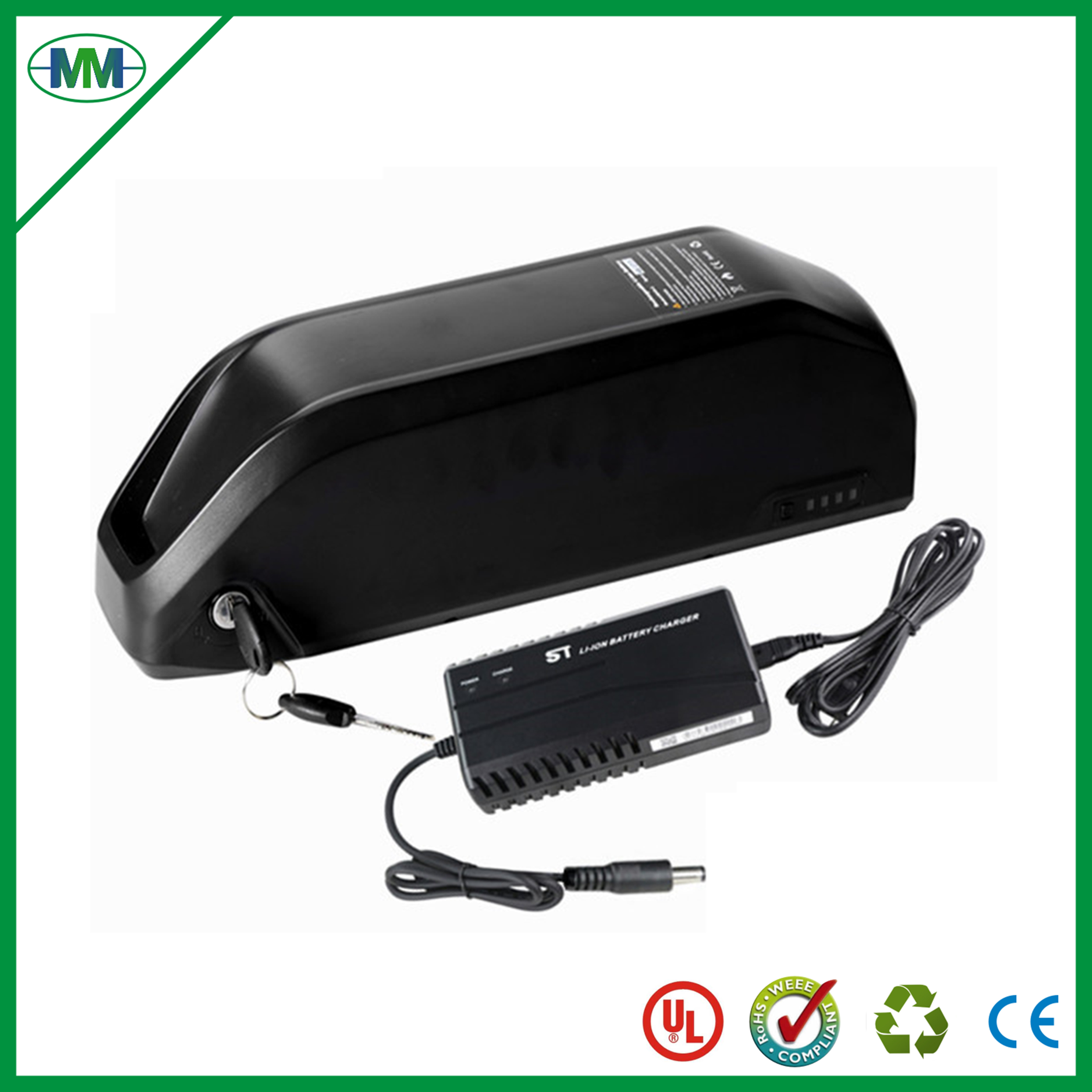 EU US No tax Big capacity 36V 48V 52V 17.5AH 21AH 24.5AH Electric Bicycle Down Tube Battery+ charger
EU US No tax Big capacity 36V 48V 52V 17.5AH 21AH 24.5AH Electric Bicycle Down Tube Battery+ charger
