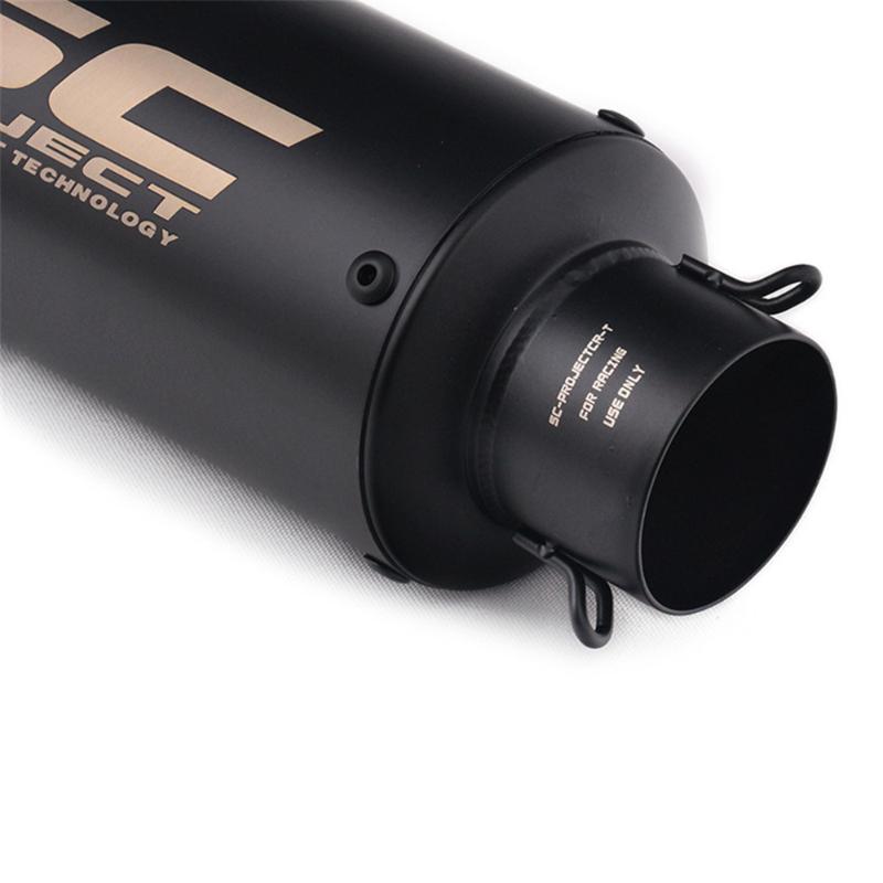 2025 new Motorcycle Pipe SC Project Exhaust Escape Moto For cafe racer exc mt09 gsr750 trk 502 ltz400 gsr600 echappement moto3758734220416 F