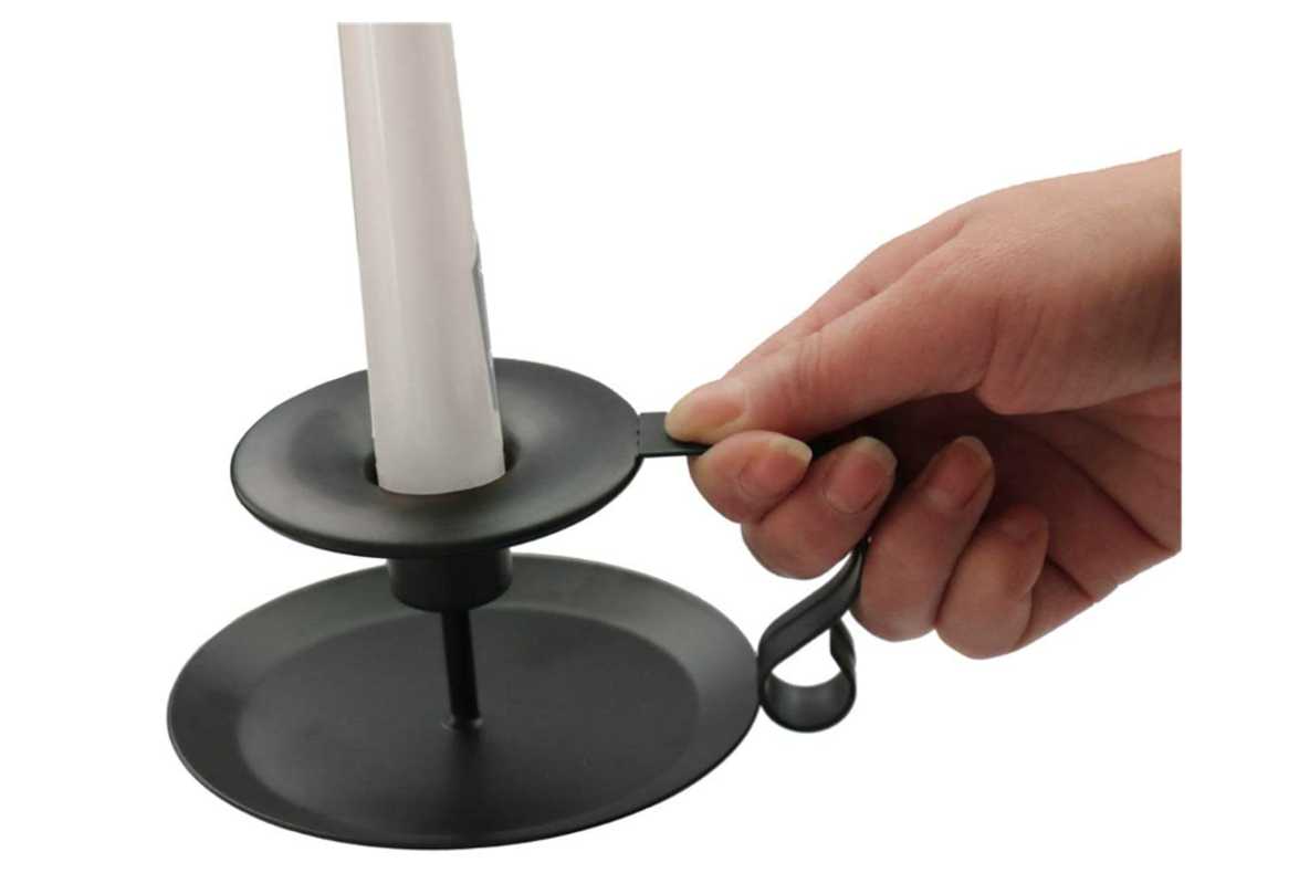 Candle Holder - Vintage/Retro Style Classic Look Taper Candlestick Holder, Matte Black
Candle Holder - Vintage/Retro Style Classic Look Taper Candlestick Holder, Matte Black