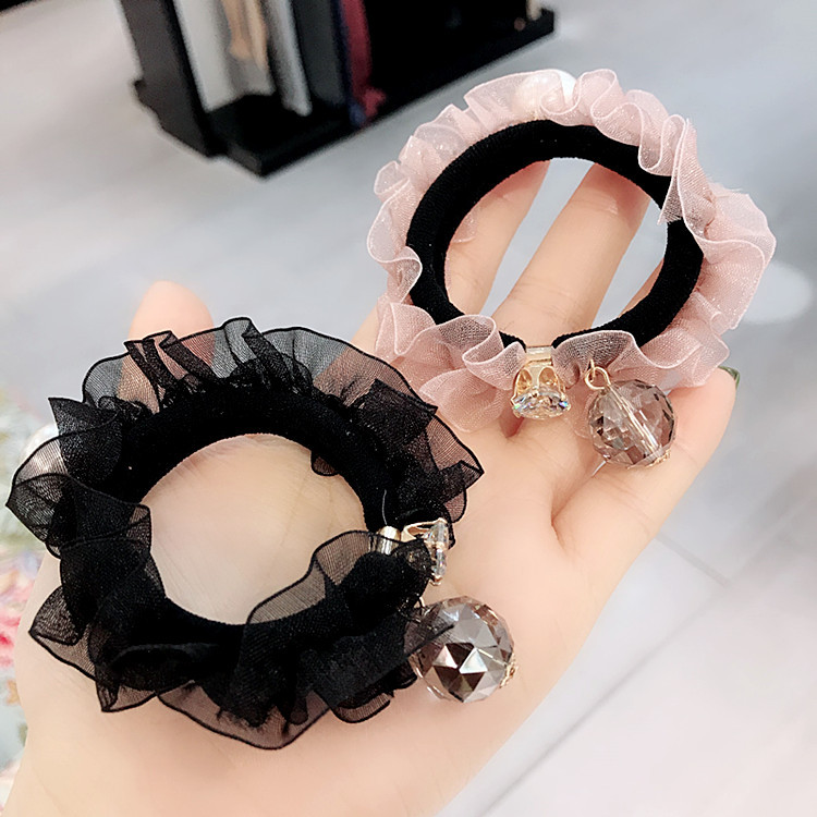 New Korean Sweet Chiffon Hair Rope Rubber Bands Crystal Head Flower Temperament Elastic Hair Band for Women Accessories
New Korean Sweet Chiffon Hair Rope Rubber Bands Crystal Head Flower Temperament Elastic Hair Band for Women Accessories