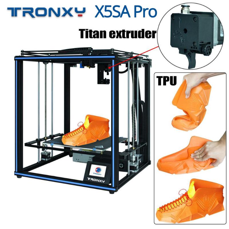 TRONXY X5SA Pro Industrial 3D Printer Ultra Silent Motherboard Titan Extruder Automatically Leveling DIY Desktop 3D Printer Kit
TRONXY X5SA Pro Industrial 3D Printer Ultra Silent Motherboard Titan Extruder Automatically Leveling DIY Desktop 3D Printer Kit