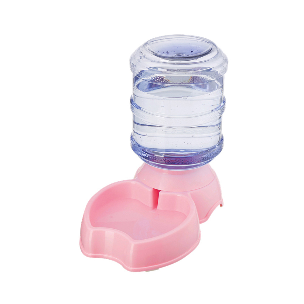 1Pc 3.8L Automatic Pet Feeder Dog Cat Drinking Bowl Large Capacity Water Food Holder Pet Supply Set Y200917