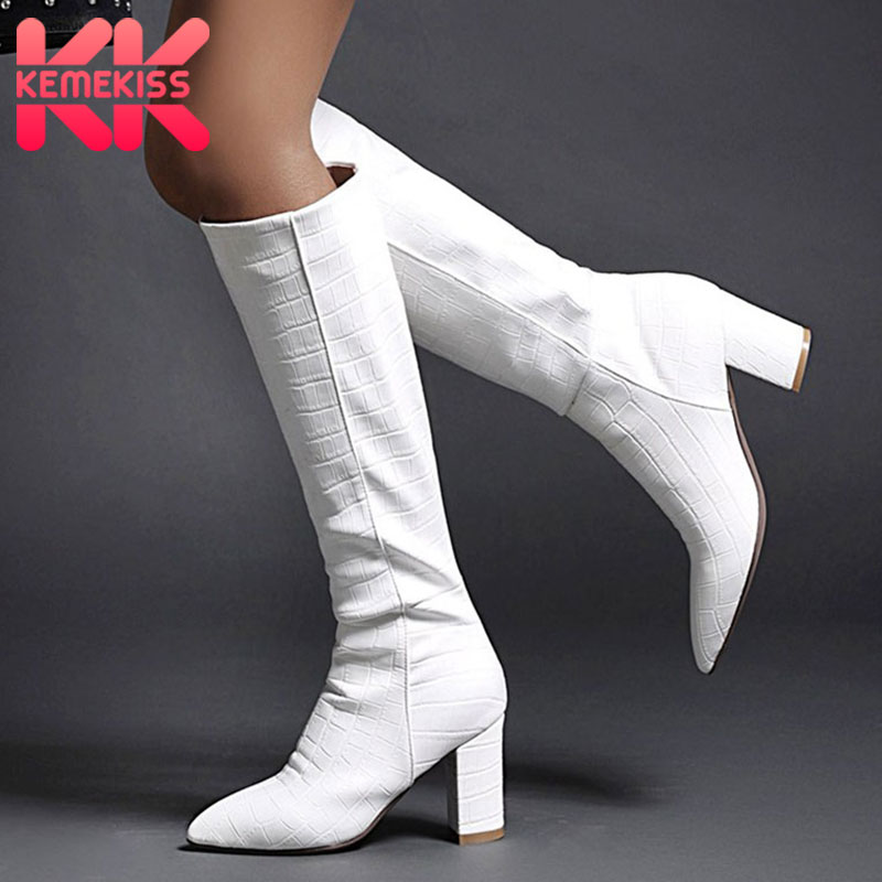 KemeKiss Women Knee Boots Fashion High Heel Winter Shoes Woman Warm Stone Print Sexy Long Boot Office Lady Footwear Size 34-43, Blue
KemeKiss Women Knee Boots Fashion High Heel Winter Shoes Woman Warm Stone Print Sexy Long Boot Office Lady Footwear Size 34-43, Blue