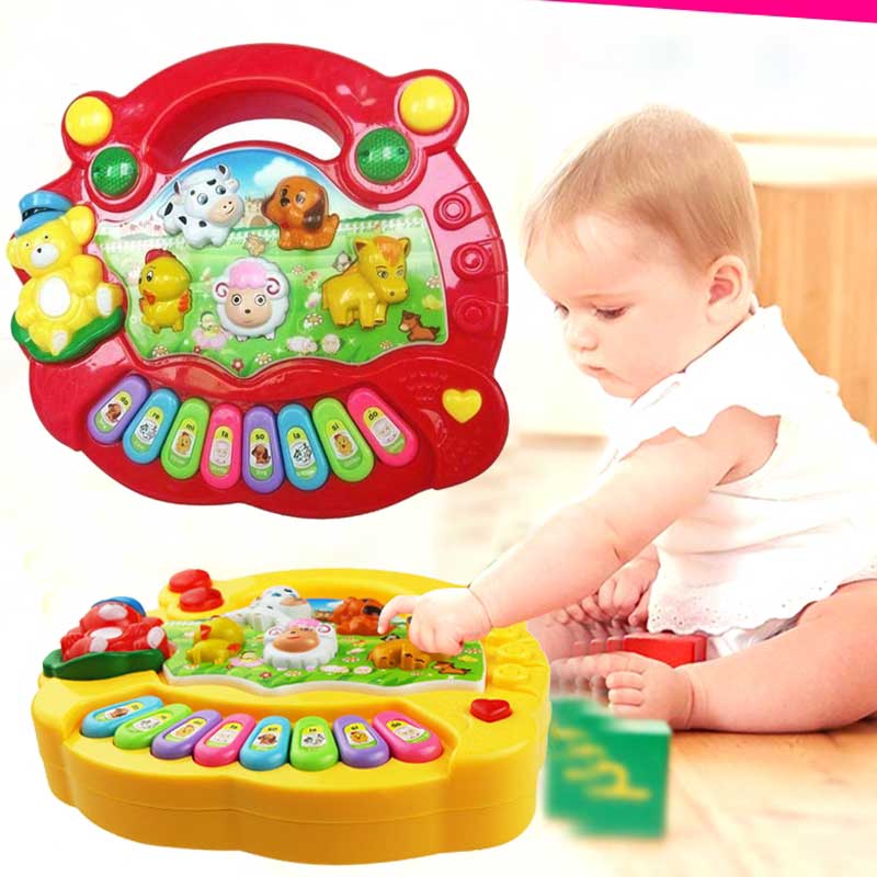 Musical Instrument Toy Baby Kids Animal Farm Piano Developmental Music Educational Toys For Children Gift
Musical Instrument Toy Baby Kids Animal Farm Piano Developmental Music Educational Toys For Children Gift