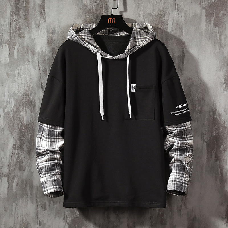 2020 Autumn Spring Patchwork Hoodies MEN'S Sweatshirts Hip Hop Punk Streetwear Casual Pullover kg-66, Y191 1
2020 Autumn Spring Patchwork Hoodies MEN'S Sweatshirts Hip Hop Punk Streetwear Casual Pullover kg-66, Y191 1