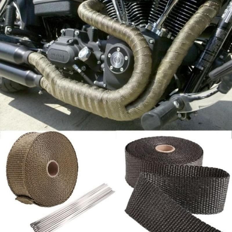 Car Motorcycle Heat Exhaust Thermal Pipe Insulation Cloth Roll Kit Incombustible Turbo Manifold Heat Exhaust Wrap Tape
Car Motorcycle Heat Exhaust Thermal Pipe Insulation Cloth Roll Kit Incombustible Turbo Manifold Heat Exhaust Wrap Tape