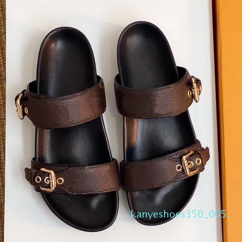 2020 BOM DIA FLAT MULE 1A3R5M Cool Effortlessly Stylish Slides 2 Straps with Adjusted Gold Buckles Women Summer Slippers k05, Brown
2020 BOM DIA FLAT MULE 1A3R5M Cool Effortlessly Stylish Slides 2 Straps with Adjusted Gold Buckles Women Summer Slippers k05, Brown