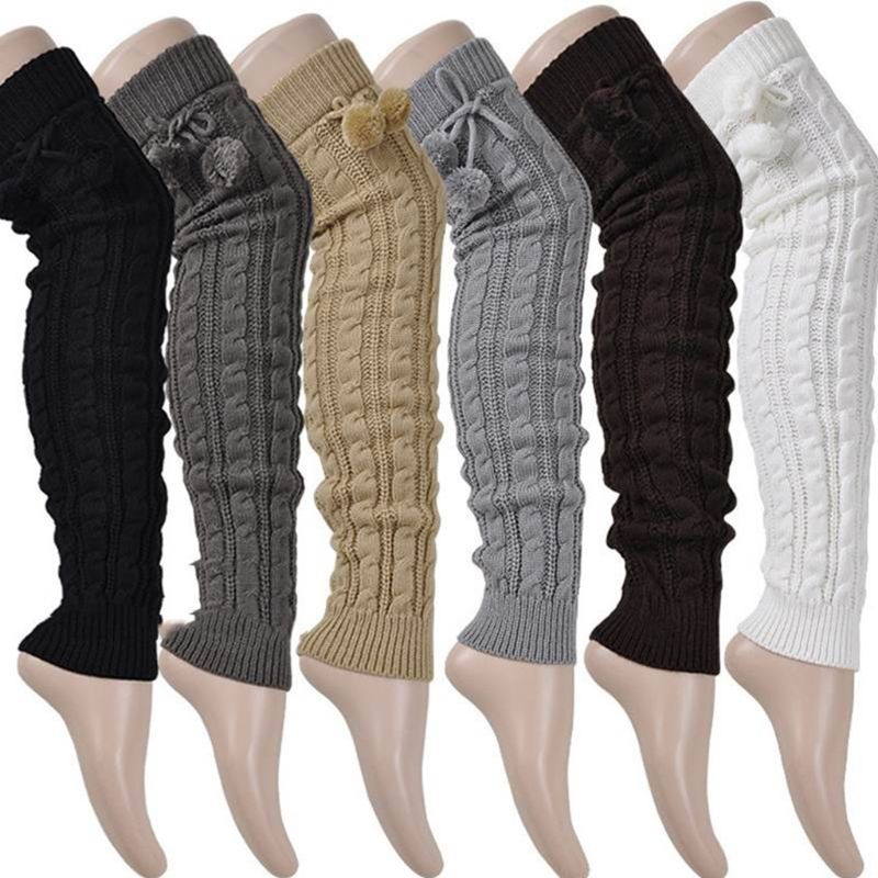 Women Girls Winter Braided Cable Knit Thigh High Long Solid Color Crochet Thermal Boots Cuff Socks with Pompom Ball
Women Girls Winter Braided Cable Knit Thigh High Long Solid Color Crochet Thermal Boots Cuff Socks with Pompom Ball