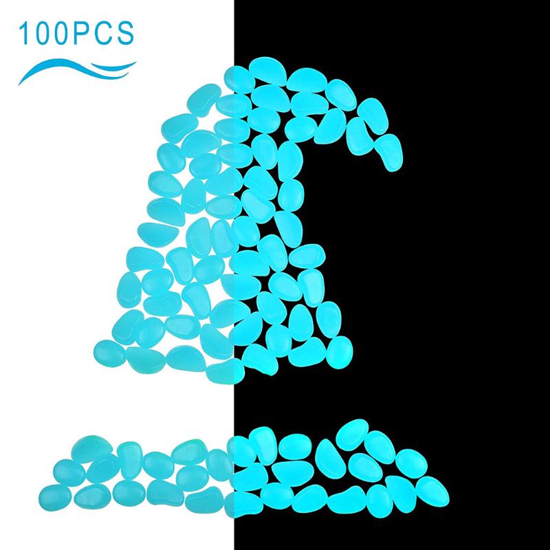 100pcs Fishtank Glowing Pebble Stones Aquarium Flower Pot Decorative Artificial Plastic Pebbles, Blue
100pcs Fishtank Glowing Pebble Stones Aquarium Flower Pot Decorative Artificial Plastic Pebbles, Blue