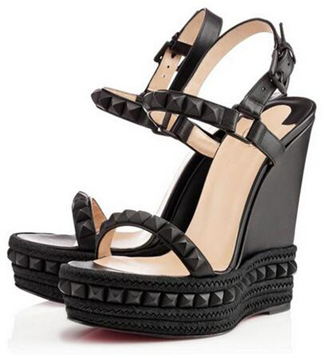 Famous Designs Women's Sandal Shoes Red Bottom Wedge Cataclou Sandals Patent Leather Ladies Studded Heels Ankle Strap Pumps Party Dress, 10
Famous Designs Women's Sandal Shoes Red Bottom Wedge Cataclou Sandals Patent Leather Ladies Studded Heels Ankle Strap Pumps Party Dress, 10
