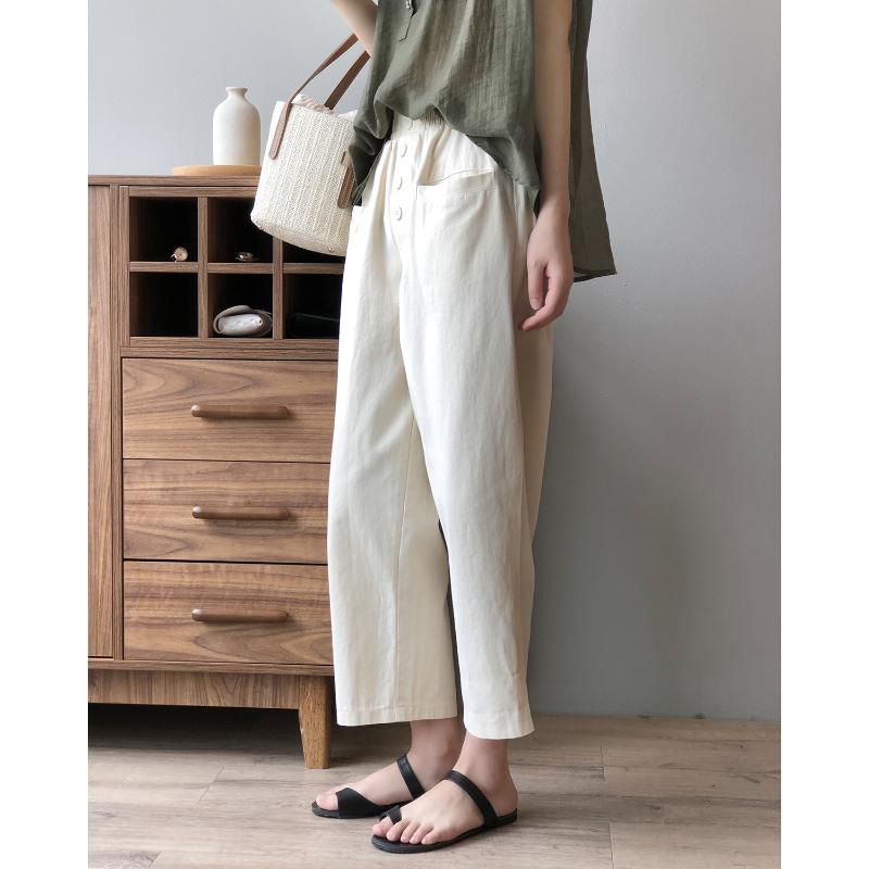 High Waist Wide Leg Pants Women 2020 Autumn New Korean Style Loose Solid Color Elastic Waist Casual Ankle-length Pants, Black
High Waist Wide Leg Pants Women 2020 Autumn New Korean Style Loose Solid Color Elastic Waist Casual Ankle-length Pants, Black