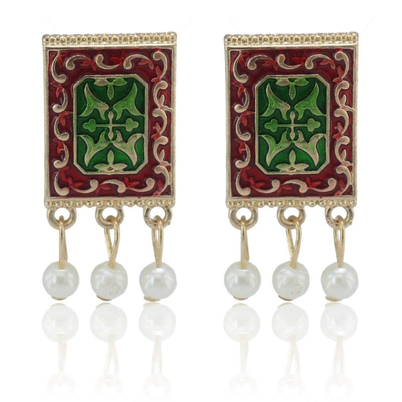 Bollywood Oxidized Jewellery Earrings Ethnic Gold Afghan Tassel Pearl Drop Flower Arab Jhumka Earrings Wedding Jewelry
Bollywood Oxidized Jewellery Earrings Ethnic Gold Afghan Tassel Pearl Drop Flower Arab Jhumka Earrings Wedding Jewelry