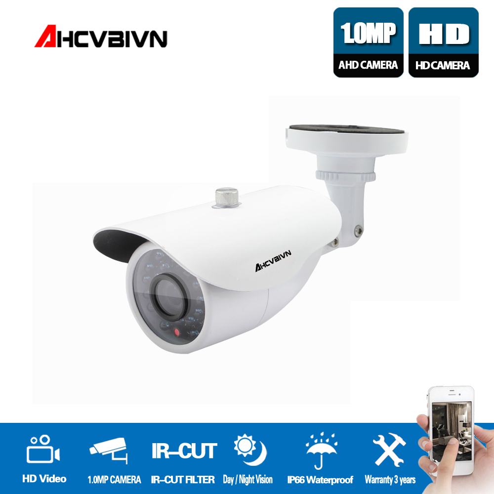 1.0MP CCTV Security 720P AHD Camera White bullet Camera Waterproof IP66 Outdoor Video Surveillance Night Vision
1.0MP CCTV Security 720P AHD Camera White bullet Camera Waterproof IP66 Outdoor Video Surveillance Night Vision