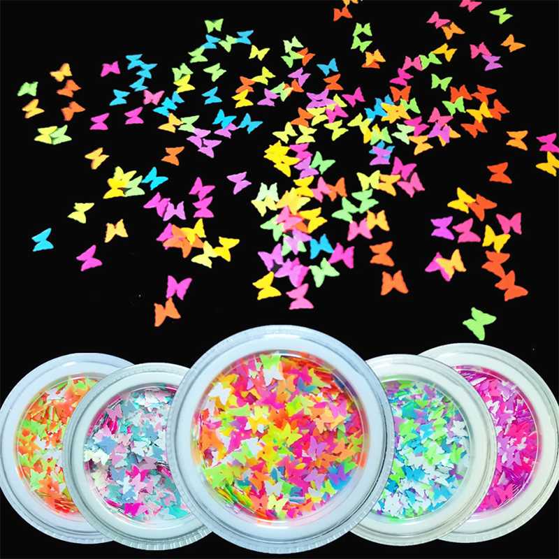 12 Colors Butterfly Shape Nail Glitter Sequin Easy To Remove High Quality Harmless DIY Design Decorations Beauty Nail Art, Silver;gold
12 Colors Butterfly Shape Nail Glitter Sequin Easy To Remove High Quality Harmless DIY Design Decorations Beauty Nail Art, Silver;gold