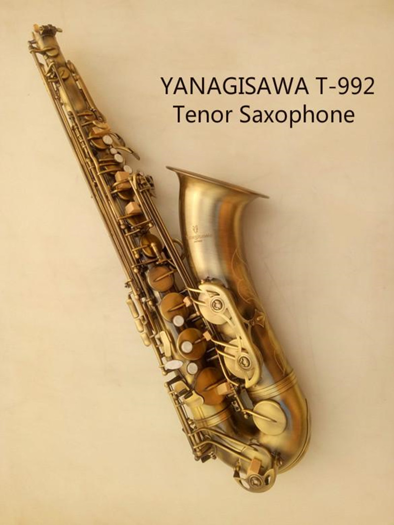 Japan YANAGISAWA T-992 Professional High Quality Bb Tenor B Flat Saxophone High Quality Brass Antique Bronze Pearl Buttons With Mouthpiece
Japan YANAGISAWA T-992 Professional High Quality Bb Tenor B Flat Saxophone High Quality Brass Antique Bronze Pearl Buttons With Mouthpiece