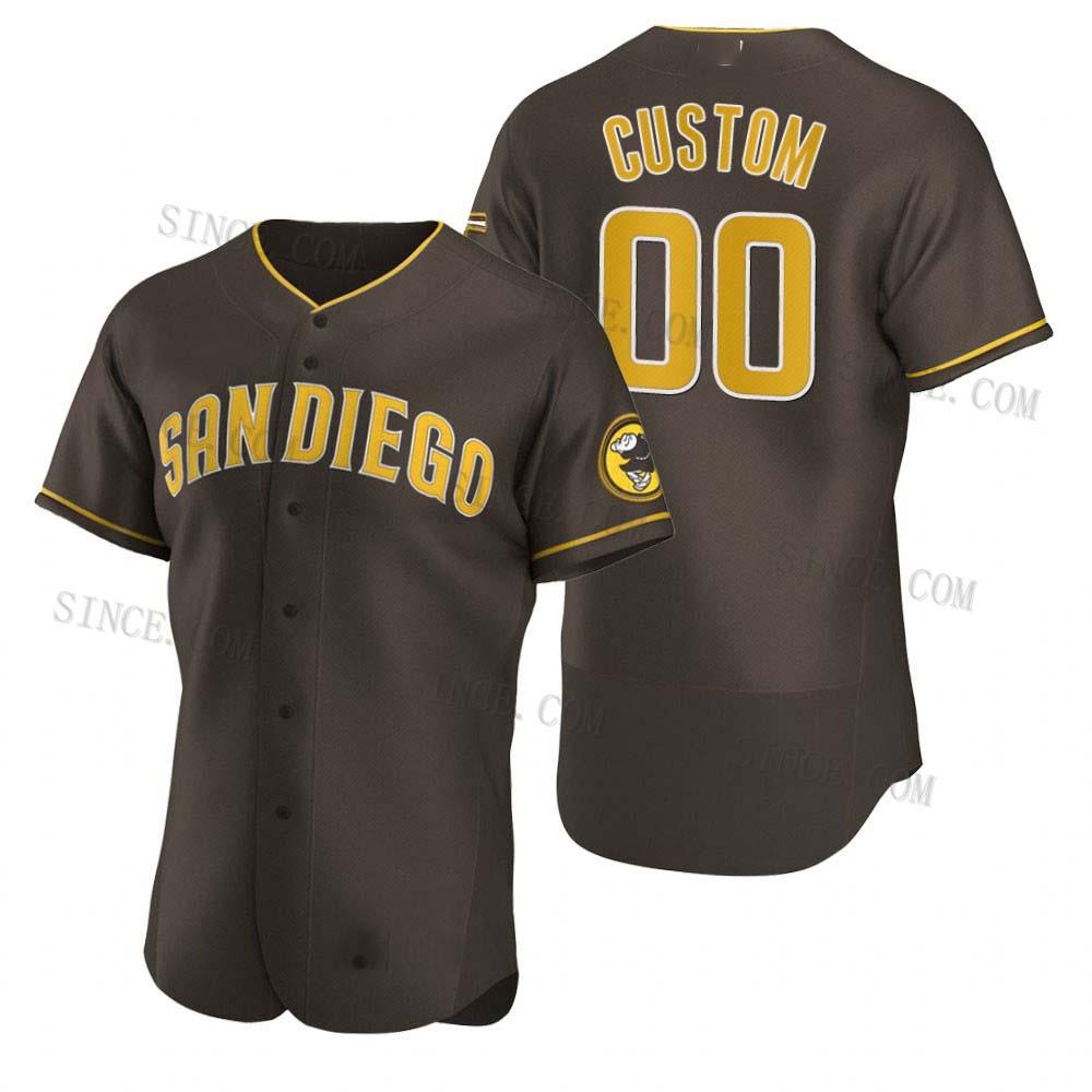 SanDiegopadre Manny Machado Fernando Tatis Jr. Tony Gwynn Myers Yates Men Kids Toddler Lady Cool Flex Base Custom Brown Alternate Jersey
SanDiegopadre Manny Machado Fernando Tatis Jr. Tony Gwynn Myers Yates Men Kids Toddler Lady Cool Flex Base Custom Brown Alternate Jersey