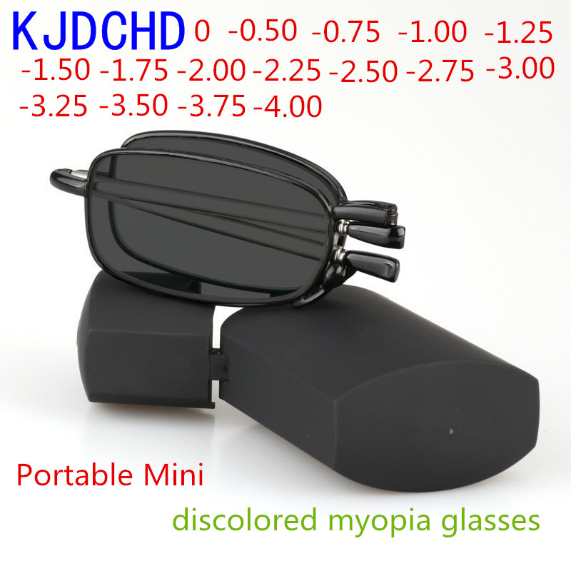 New Folding Men's and Women's Portable Mini Anti-UV Discoloration Myopia Glasses Anti-scratch Coating Lenses 0-0.50 to -4.00
New Folding Men's and Women's Portable Mini Anti-UV Discoloration Myopia Glasses Anti-scratch Coating Lenses 0-0.50 to -4.00
