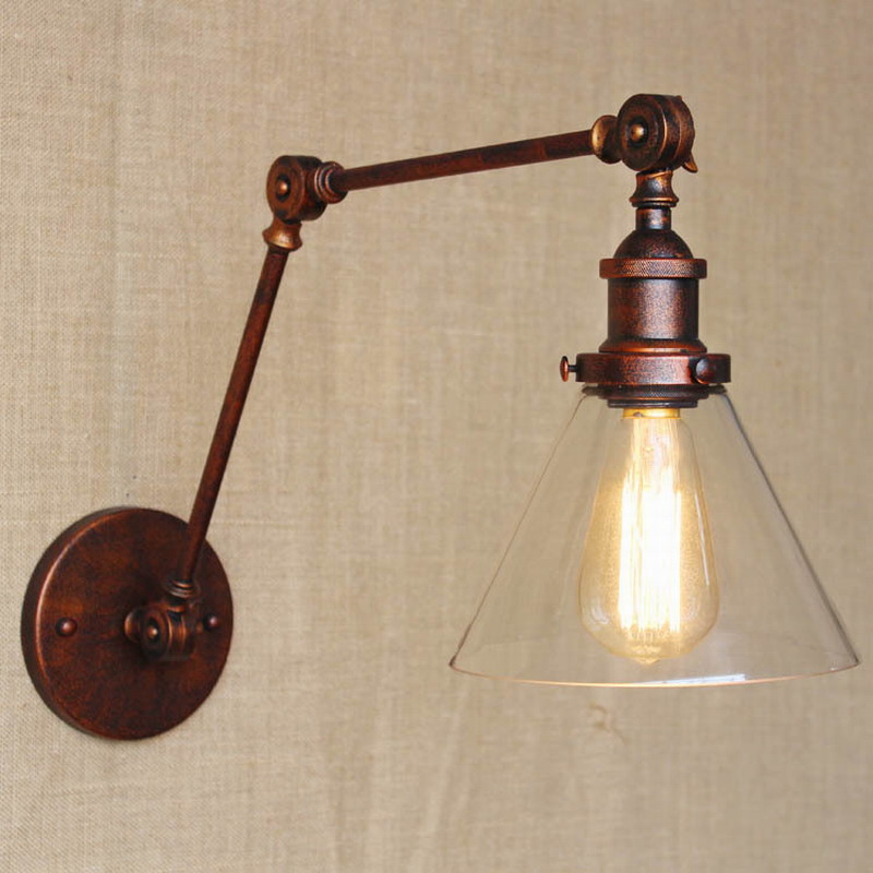 Retro Swing Arm Wall Lamp,Glass Shade Vintage Wall Sconces,Wall Mount Bedside Reading Light, Arm Lights For Home
Retro Swing Arm Wall Lamp,Glass Shade Vintage Wall Sconces,Wall Mount Bedside Reading Light, Arm Lights For Home