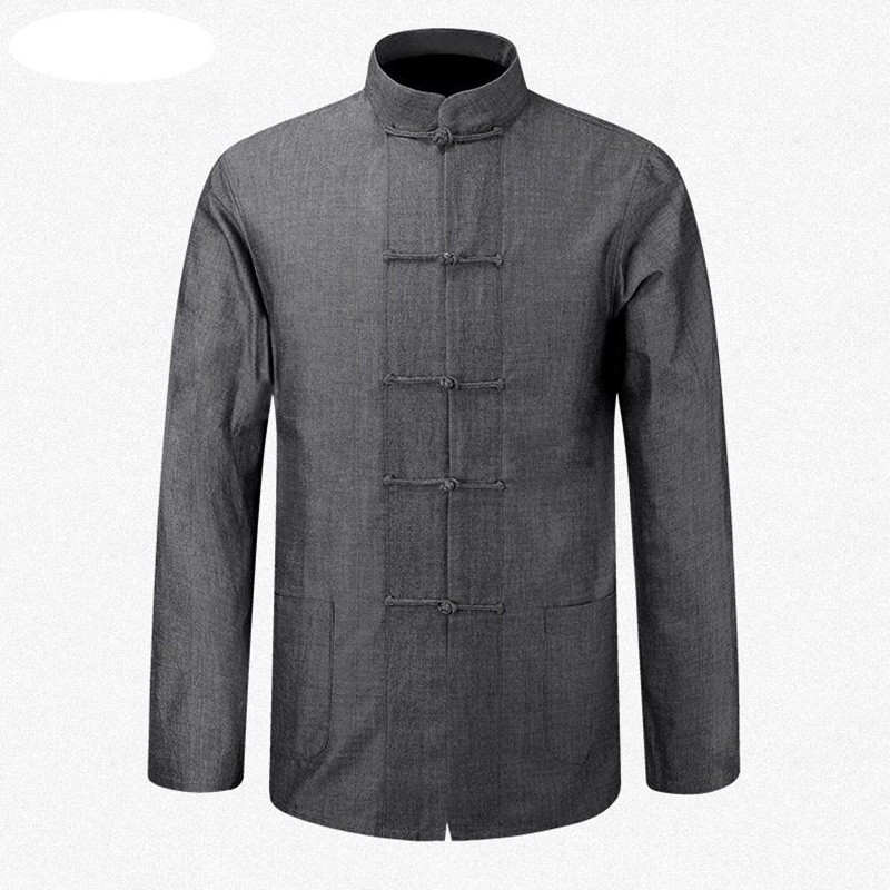 New Male Cotton Shirt Traditional Chinese Men Coat Clothing Kung Fu Tai Chi Uniform Autumn Spring Long Sleeve Jacket for Man
New Male Cotton Shirt Traditional Chinese Men Coat Clothing Kung Fu Tai Chi Uniform Autumn Spring Long Sleeve Jacket for Man