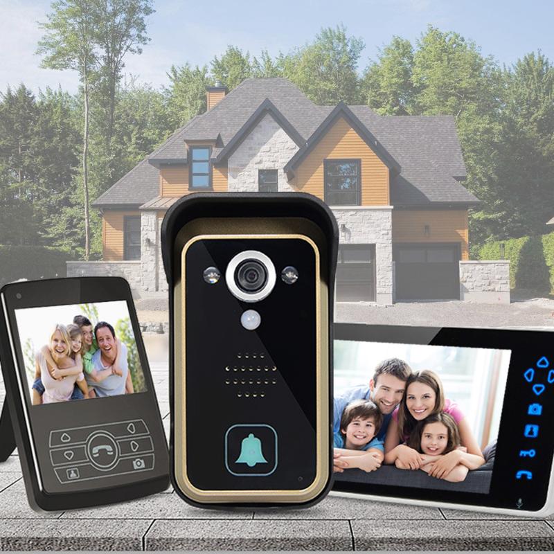 JORANK 7 Inch Video Door Phone Wireless Door Intercom Monitor Waterproof Video Doorbell IR Night Vision Camera
JORANK 7 Inch Video Door Phone Wireless Door Intercom Monitor Waterproof Video Doorbell IR Night Vision Camera