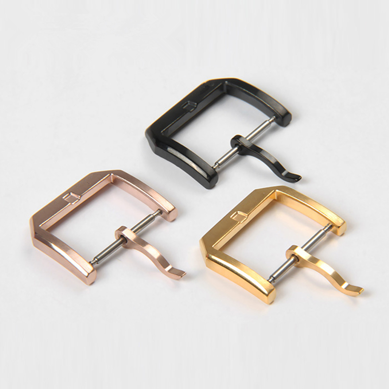 18mm Silver Black Gold Clasp For Leather Rubber Pin Tang Buckle 316L Stainless Steel
18mm Silver Black Gold Clasp For Leather Rubber Pin Tang Buckle 316L Stainless Steel
