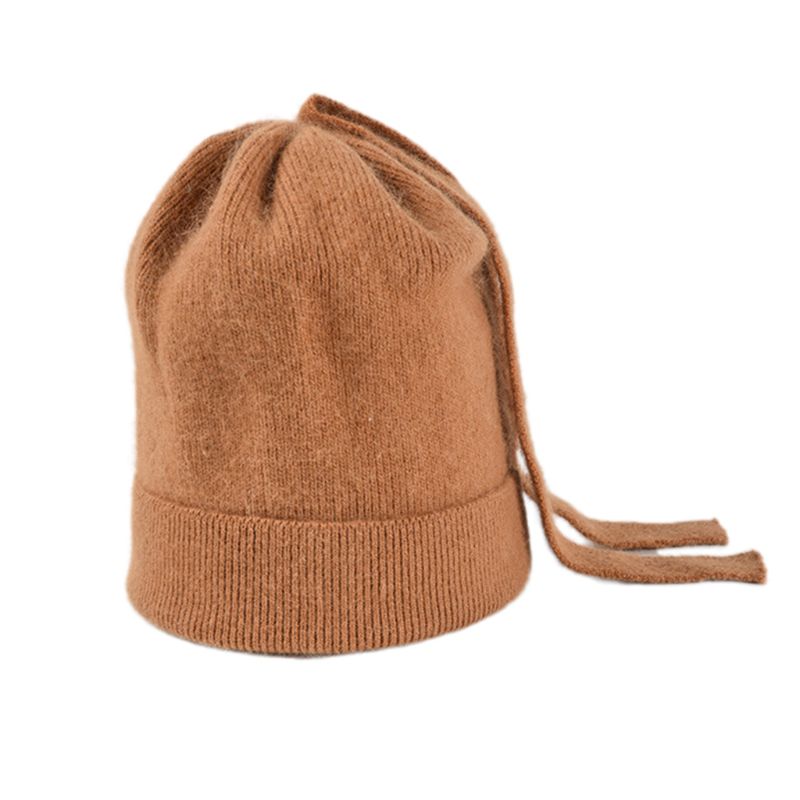 Korean Women Girls Winter Thicken Plush Knitted Hat with Long Ribbon Bowknot Stretchy Solid Color Cuffed Beanie Cap Ear Warmer, Beige
Korean Women Girls Winter Thicken Plush Knitted Hat with Long Ribbon Bowknot Stretchy Solid Color Cuffed Beanie Cap Ear Warmer, Beige