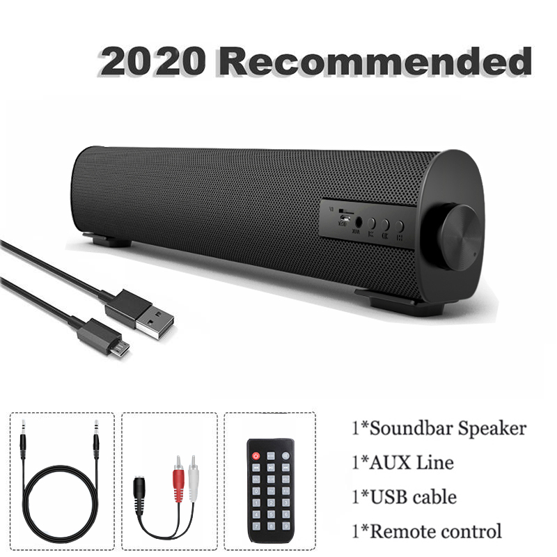 Original S-09 Home Theater Bluetooth TV Sound Bar Wireless Speaker Soundbar 10W Support TF AUX in for Home
Original S-09 Home Theater Bluetooth TV Sound Bar Wireless Speaker Soundbar 10W Support TF AUX in for Home