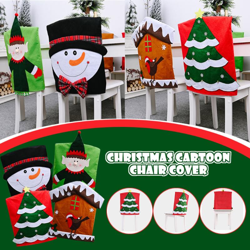 Christmas Decorations 40# Decoration Supplies Non-woven Cartoon Chair Cover Set Home Navidad Dro
Christmas Decorations 40# Decoration Supplies Non-woven Cartoon Chair Cover Set Home Navidad Dro