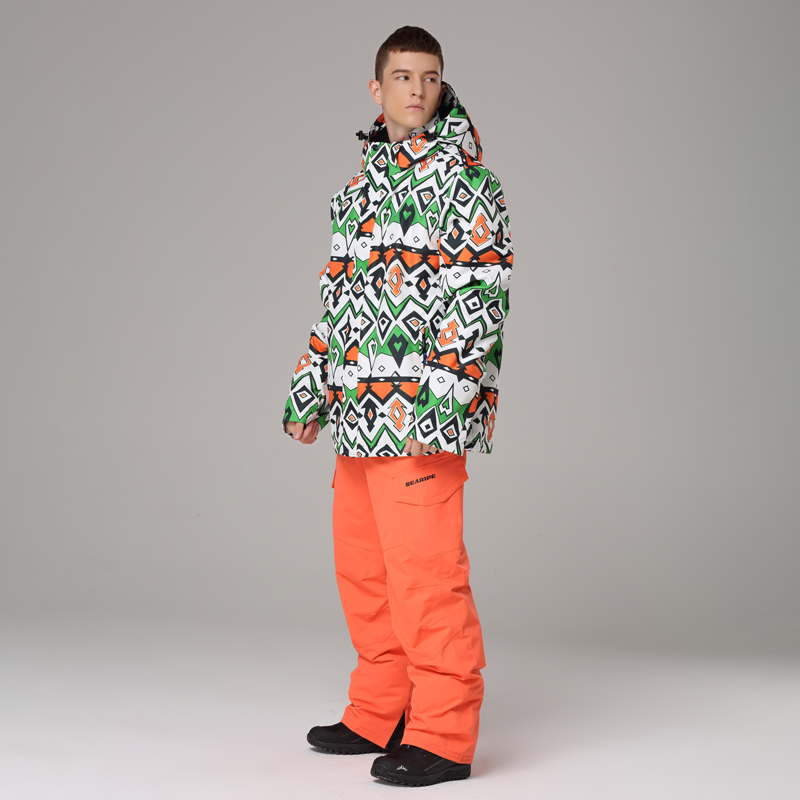 Ski Suit Men Windproof Waterproof Clothes Ski Jacket and Pants Snow Sets Winter Brands Skiing and Snowboarding Suits for Men